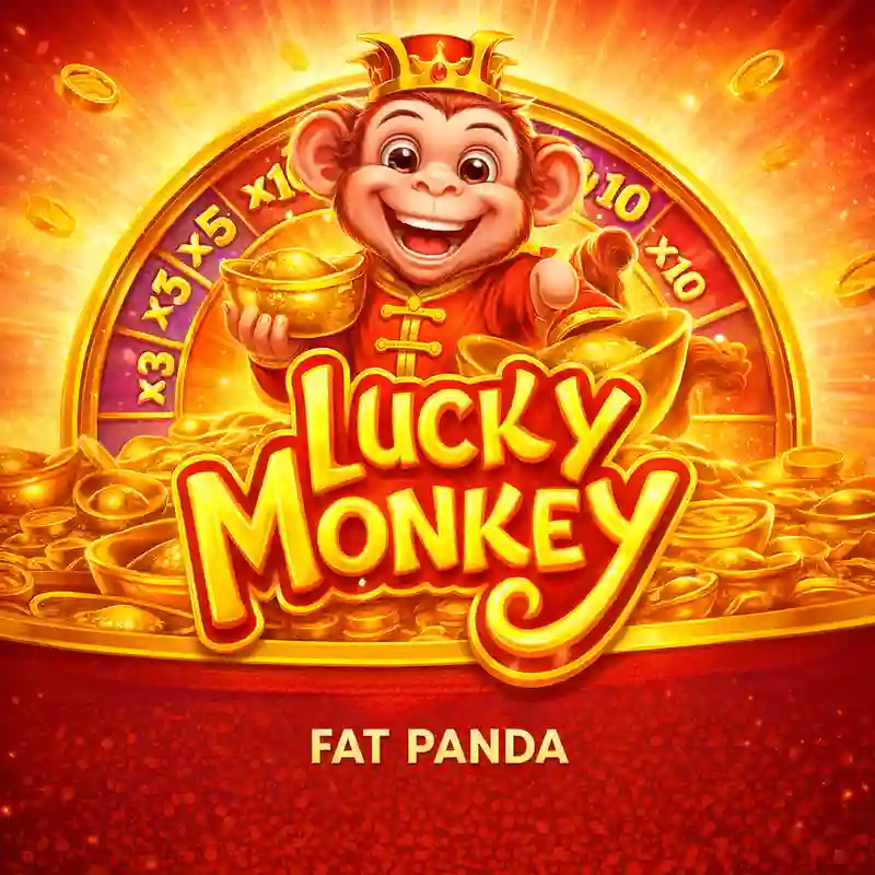 Lucky Monkey casino slot game interface